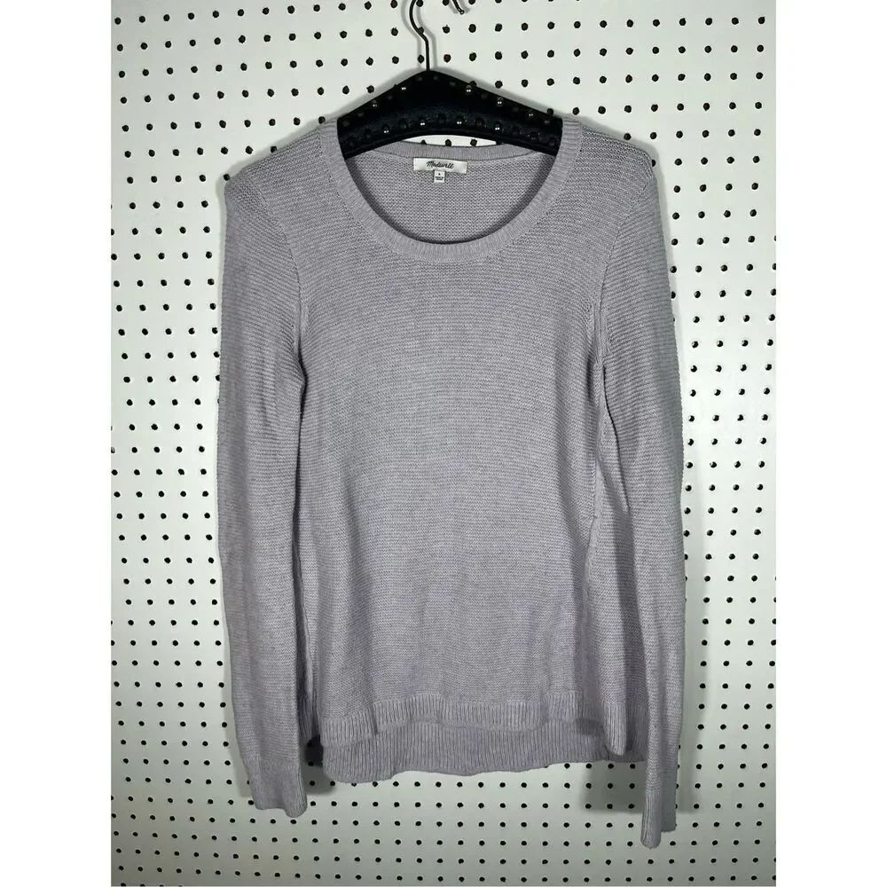 Madewell knit textured sweater size S